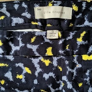 Gap slim cropped pants